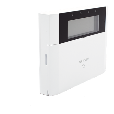 (AX HYBRID PRO) Teclado Compatible con el Panel Hybrid Pro Hikvision DS-PHA64-LP y DS-PHA64-LP(B) / Pantalla LCD / 2 zonas cableadas / 1 salida de alarma / 64 Llaveros - Imagen 4