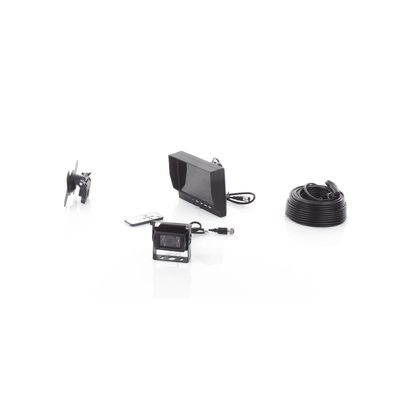 Sistema Profesional de Cámara de Reversa y Monitor Alámbrico para Vehículos de Trabajo y Montacargas - Imagen 13