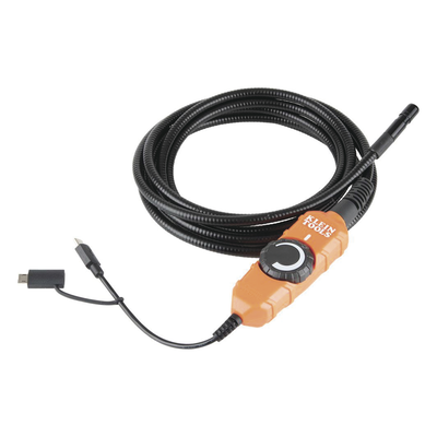 Cámara Boroscopio de Inspección con Conexión para Dispositivos Android®. Cuello de Cisne Blindado de 10' (3 m) y 6 Luces LED - Imagen 3
