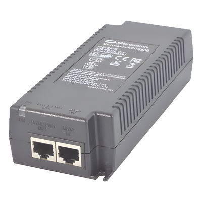 Inyector PoE SIKLU para radios Terragraph, 60W, 10 Gbps, 55 Vcc, 100-240 Vca, Cable Americano US
