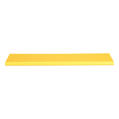 Tapa Con Bisagra a Presión Para Canaleta FiberRunner™ FR6X4YL6, de PVC Rígido, Color Amarillo, 1.8 m de Largo