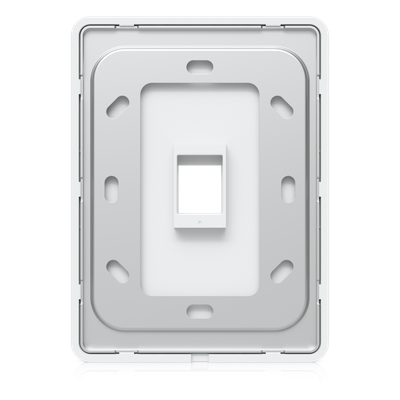 Placa de Pared Vertical Universal para Keystone de 1 Puerto con Cubierta Pintable, Acabado Personalizable, Paquete con 4 Piezas - Imagen 6