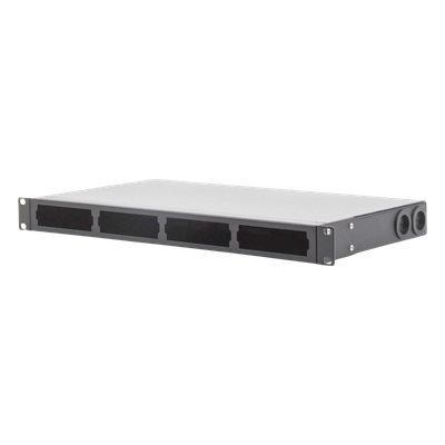 Distribuidor de Fibra Óptica Vacío 19 Pulgadas, Acepta 4 Placas Acopladoras de Linkedpro, Hasta 24 Fibras, 1UR, Incluye Charola de Empalme - Imagen 5