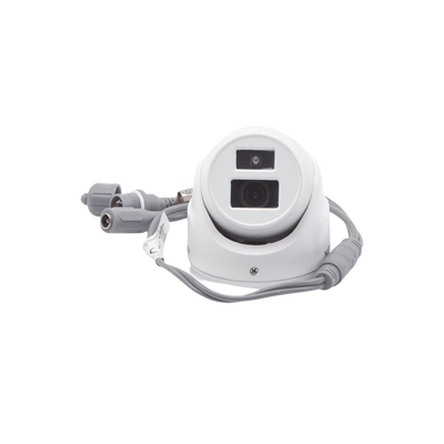 Ultra Mini Turret TURBO 2 Megapixel (1080p) / Gran Angular / Lente 2.8 mm / 20 mts IR EXIR / Exterior IP67 / 4 Tecnologías (TVI / AHD / CVBS) / dWDR / Color Blanco - Imagen 6