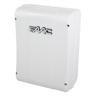 Cuadro de mando FAAC E024S para operadores abatibles FAAC S418 y FAAC 770N - Imagen 4