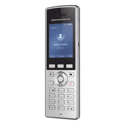 Teléfono WiFi portátil empresarial con 2 lineas y cuentas SIP, Bluetooth y botón Push-to-talk - Imagen 3