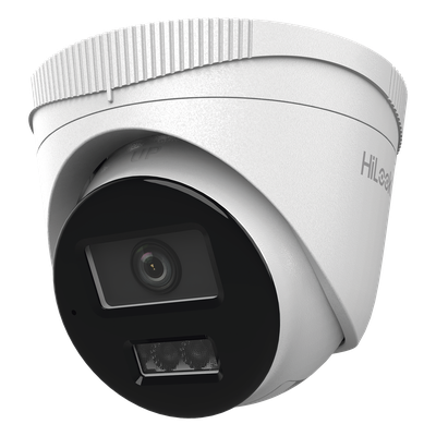 HiLook Series / Turret IP 4 Megapixel  / Lente 2.8 mm / 30 mts IR / Micrófono Integrado / Exterior IP67 / PoE / dWDR / H.265+ / ONVIF