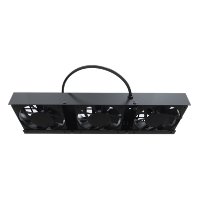 Kit de 3 Ventiladores 110 Vca (12 x 12 cm) con Clavija para Gabinete de Piso - Imagen 4
