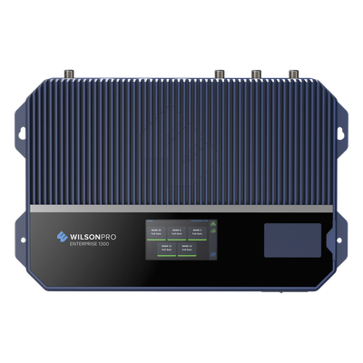 Amplificador de señal celular Enterprise 1300/ Mejora las llamadas convencionales y VoLTE / Soporta los datos de las tecnologías 2G, 3G y 4G de TELCEL, AT&T y MOVISTAR / Función MT y XDR.