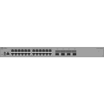 Switch Capa 3 Acceso / 24 Puertos Gigabit / 4 Puertos SFP 2.5GE / Sin PoE / Capacidad 68 Gbps / VSU / Capa 3 OSPF / Ventilador Sin Ventilador / 1 RU / Línea Cybrey - Imagen 3