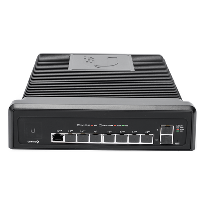 Switch industrial UniFi PoE de 10 puertos Gigabit (8 x 802.3bt y 2 x Ethernet) para temperaturas extremas - Imagen 3
