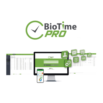 Software de Gestión Centralizada de Asistencia BIOTIMEPRO Licencia PREMIUM 50 dispositivos y 6000 empleados