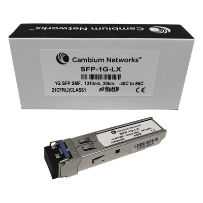 Transceptor MiniGbic SFP, 1 Gbps, Monomodo, distancia hasta 20 km, conector LC