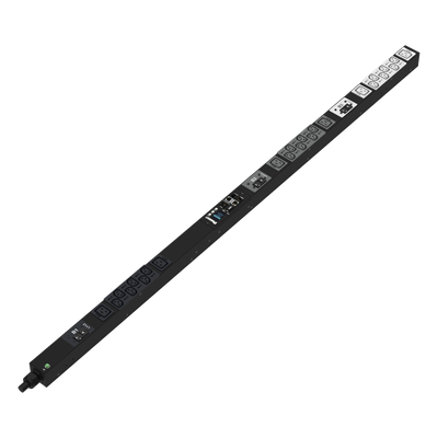 PDU Monitoreable (MI) para Distribución de Energía, Enchufe de Entrada NEMA L21-30P, Con 18 Salidas C13 y 6 C19, de Instalación Vertical, 208 Vca, 30 Amp - Imagen 3