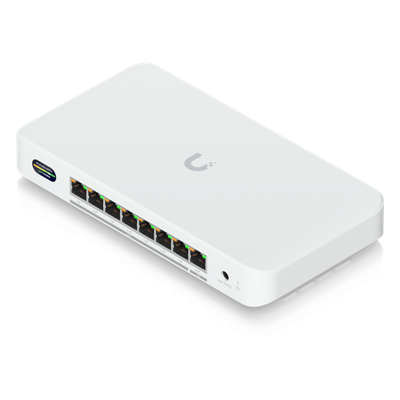 UniFi Device Bridge Switch (UDB-Switch) – Switch PoE+ Compacto con Puertos Multi-Gig (1 x 10 GbE y 7 x 2.5 GbE) y Enlace Inalámbrico WiFi 7 Integrado - Imagen 5