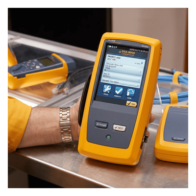 Certificador CertiFiber Pro Quad, para Fibra Óptica Multimodo 50µm y Monomodo, Con WiFi Integrado y Pantalla LCD de 5.7 Pulgadas (14.48 cm), Versión Internacional - Imagen 4