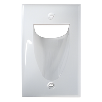 Placa de pared pasa muro empotrable