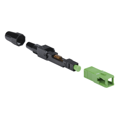 Conector Rápido de Instalación en Campo, Monomodo, SC/APC, Pre-Pulido, Re-Terminable, Ideal para Aplicaciones FTTx - Imagen 4