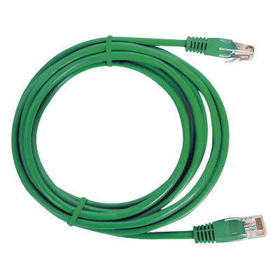 Cable de Parcheo UTP Cat6 - 2 Metros (6.56 Pies) - Verde