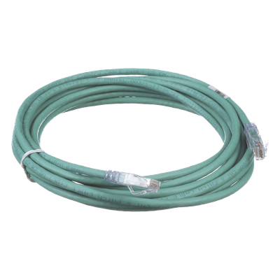 Cable de Parcheo TX6, UTP Cat6, 24 AWG, CM, Color Verde, 4.57 Metros (15 Pies) - Imagen 3