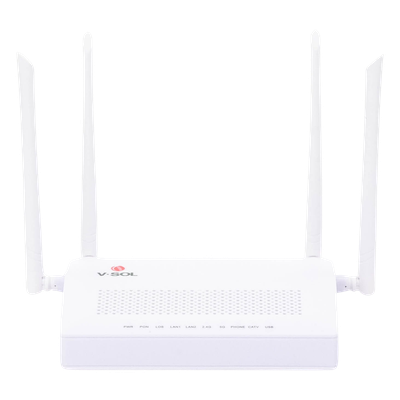 ONU Dual GPON/EPON con Wi-Fi AC de doble banda, 1 puerto SC/APC + 2 puertos LAN Gigabit + 1 puerto FXS + 1 Puerto CATV - Imagen 9