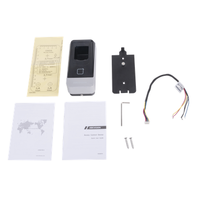 Lector esclavo MIFARE IP65 / Huella Digital / Lector de Tarjetas de Proximidad MiFare / RS-485 / Interior y Exterior / Requiere Panel de Control de Acceso Serie DS-K26 y DS-K27 - Imagen 5