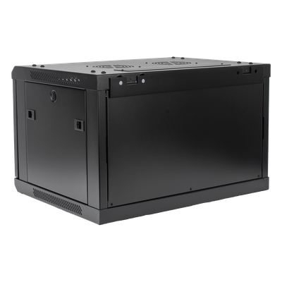 Gabinete PRECISION, Con Puerta de Cristal Templado, de 19in, 6UR, 450mm de Profundidad, Color Negro - Imagen 6