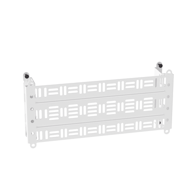 Accesorio Para Montaje de Equipos o Dispositivos en Gabinetes Multipropósito, de Instalación a Presión, de Acero, Color Blanco - Imagen 4
