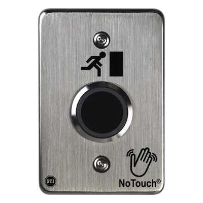 Interruptor IR NoTouch® de Acero Inoxidable, De un solo grupo, Símbolo de puerta - Imagen 5