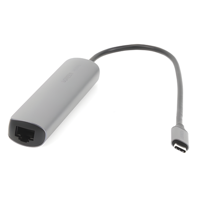 HUB USB-C (Docking Station) 5 en 1 | Ultra Delgado | 2 USB-A 3.1 a (5 Gbps) | HDMI 4K@60Hz | RJ45 (Gigabit Ethernet) | USB-C PD Carga Rápida 100W | Soporta OTG | Chips Inteligentes | Pequeño y Ligero | Caja de Aluminio. - Imagen 5