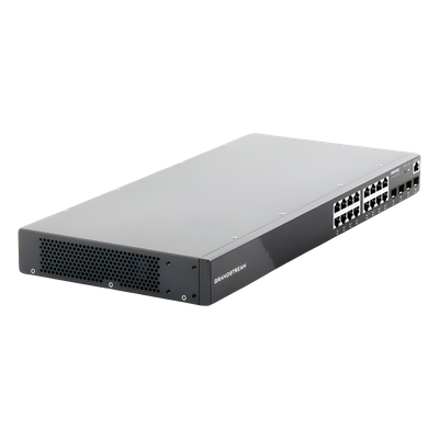 Switch Gigabit Administrable / 16 puertos 10/100/1000 Mbps + 4 Puertos SFP Uplink / Compatible con GWN Cloud. - Imagen 6