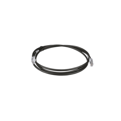 Cable de Parcheo UTP, Cat6A, 24 AWG, CM, Color Negro, 3.05 Metros (10 Pies) - Imagen 3