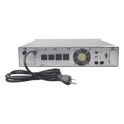 UPS de 1000VA/900W / Topología On-Line Doble Conversión / Entrada y Salida de 120 Vca / Clavija de Entrada NEMA 5-15P / Pantalla LCD Configurable /Formato Rack/Torre - Imagen 5