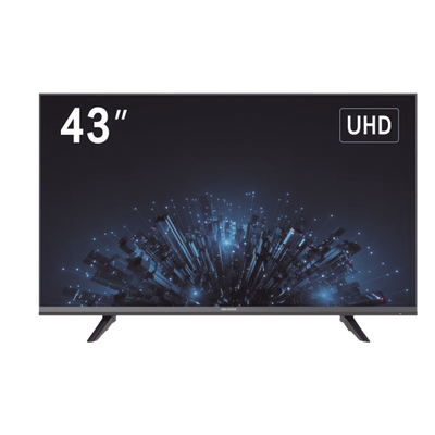 Monitor LED 4K de 43" / Ideal para Oficina y Hogar / Uso 24-7 / Entrada HDMI / Compatible con Montaje VESA (200 X 200) / Bocinas Integradas - Imagen 4