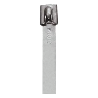 Cincho StrongHold de Acero Inoxidable Tipo 304, 998 mm largo x 6.6 mm ancho, Color Metálico, Paquete de 25pz