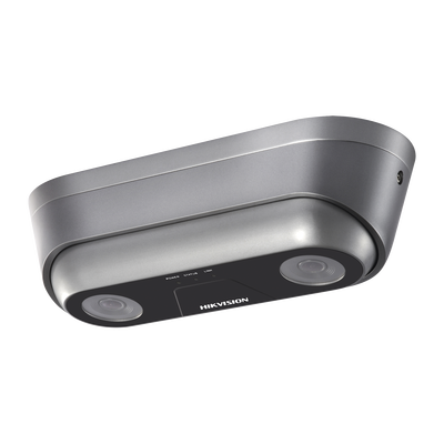 Cámara IP Dual 640 x 960 / Lente 2.8 mm / Conteo de Personas / PoE / Exterior IP66 / 5 mts IR 