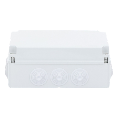 Caja Estanca de PVC Para Derivación y Conexión, 12 Entradas, Tapa Atornillada, 300x220x120 mm (Área interna), Uso Exterior IP55, Material que no Propaga el Fuego y Libre de Hálogenos - Imagen 6