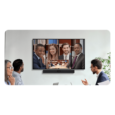 Barra de Videoconferencia todo en uno SmartVision 40 de Yealink para Salas de Conferencia Pequeñas y Medianas con IA y Seguimiento de Voz - Imagen 4