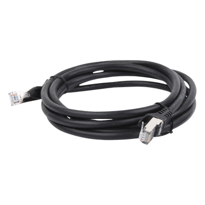 Cable de Parcheo FTP Cat6 - 2.0 Metros (6.56 Pies) - Negro - Imagen 6