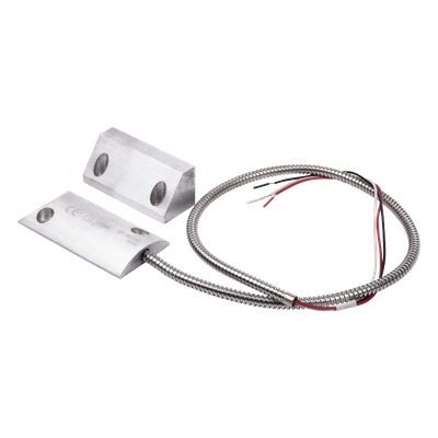 Contacto Magnético para Piso Uso Rudo / Salida Dual NC/NA / GAP 65 mm (2.5 in) / Aluminio / Cable Blindado 55 cm / UL & CE - Imagen 3