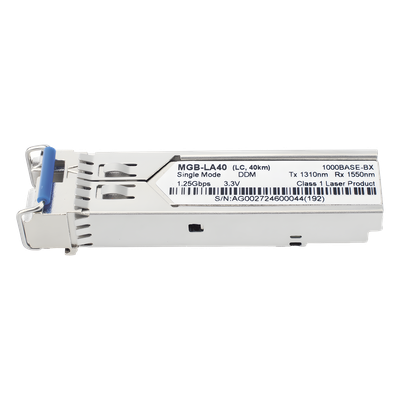 Transceptor mini-Gbic SFP 1G LC TX:1310nm RX:1550 para fibra Mono Modo 40 Km WDM, Requiere MGB-LB40 - Imagen 5