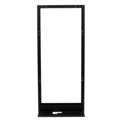 Rack de 2 Postes, Estándar 19", 24 Unidades, Fabricado en Acero, Base "L" para Anclar a Piso. - Imagen 5