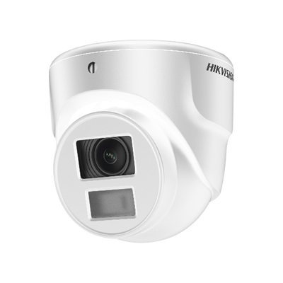Ultra Mini Turret TURBO 2 Megapixel (1080p) / Gran Angular / Lente 2.8 mm / 20 mts IR EXIR / Exterior IP67 / 4 Tecnologías (TVI / AHD / CVBS) / dWDR / Color Blanco - Imagen 4