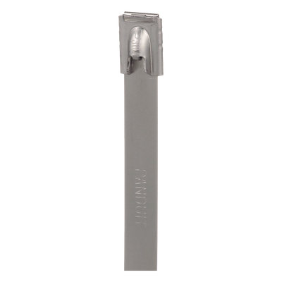 Cincho Pan-Steel™ de Acero Inoxidable 316, de 362mm largo x 7.9mm ancho, Color Metálico, Paquete de 50pz - Imagen 3