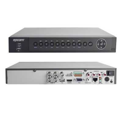 DVR 3 Megapixel / 4 Canales TURBOHD + 2 Canales IP / 1 Bahía de Disco Duro / H.264+ / 4 Canales de Audio / 4 Entradas de alarma / Vídeoanálisis - Imagen 3