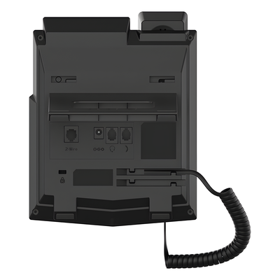 Teléfono 2 Hilos para switch PN8 y PN24 /empresarial para 4 líneas SIP con pantalla LCD de 2.4 pulgadas a color, Opus y conferencia de 6 vías, PoE. - Imagen 3
