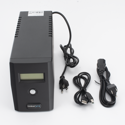 UPS 600VA/360 W Pantalla LCD / Línea Interactiva 120Vca / 6 tomas 5-15R (4 Respaldadas) / Regulación de Voltaje / Protección RJ45 - Imagen 5