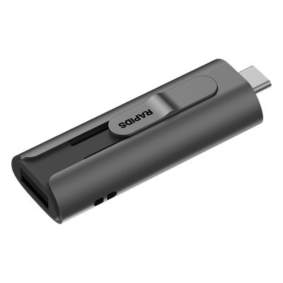 Memoria USB Dual SSD / 256 GB / USB-C y USB-A / 560 MB/s Lectura / OTG / Aleación de Aluminio - Imagen 4