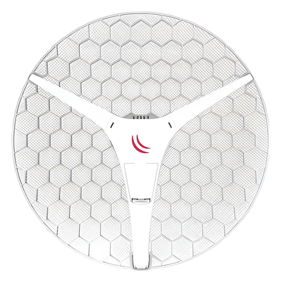 (LHG XL HP5) Cliente y PtP de Alta Potencia, Antena de Rejilla Mejorada de 27 dBi en 5GHz 802.11 a/n