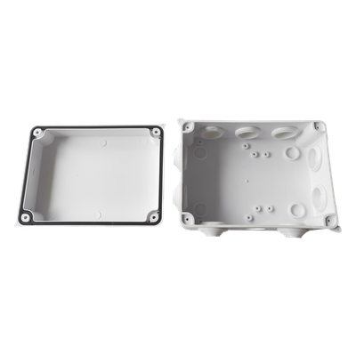 Caja de Derivación-Conexión para Exterior IP65 con 10 Entradas / 150 x 110 x 70 mm / Sellado Seguro con Empaque + 4 Tornillos / Resiste Agua, Polvo y Sol Directo - Imagen 5
